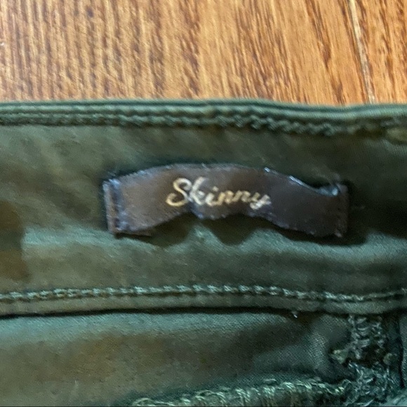 Zara  green‎ skinny jeans in size 4 - Picture 11 of 13
